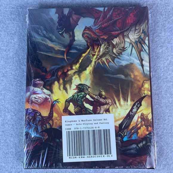 Kingdoms & Warfare Deluxe Edition Hardcover MCDM Productions 5E DnD RPG Sealed - Picture 2 of 8